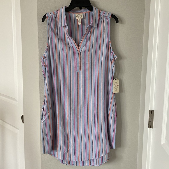 St. John’s Bay Sleeveless Shift Dress - Picture 6 of 8